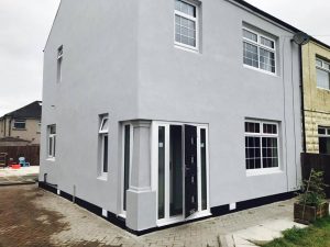 silicone krend rendering sandy lane bradford