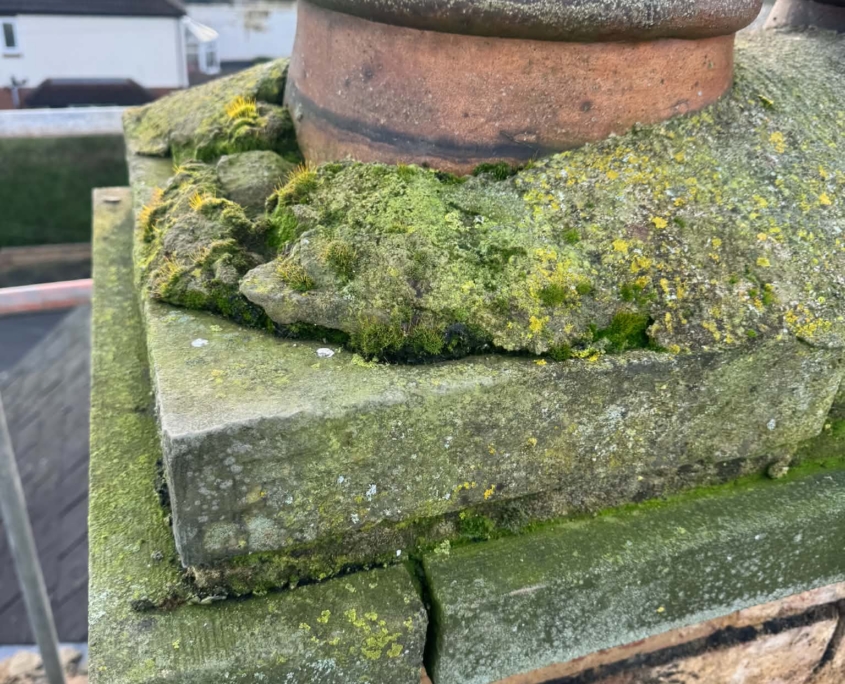 Chimney Pebble Dashing Job in West Yorkshire (7) Chimney Pebble Dashing Job in West Yorkshire (7)
