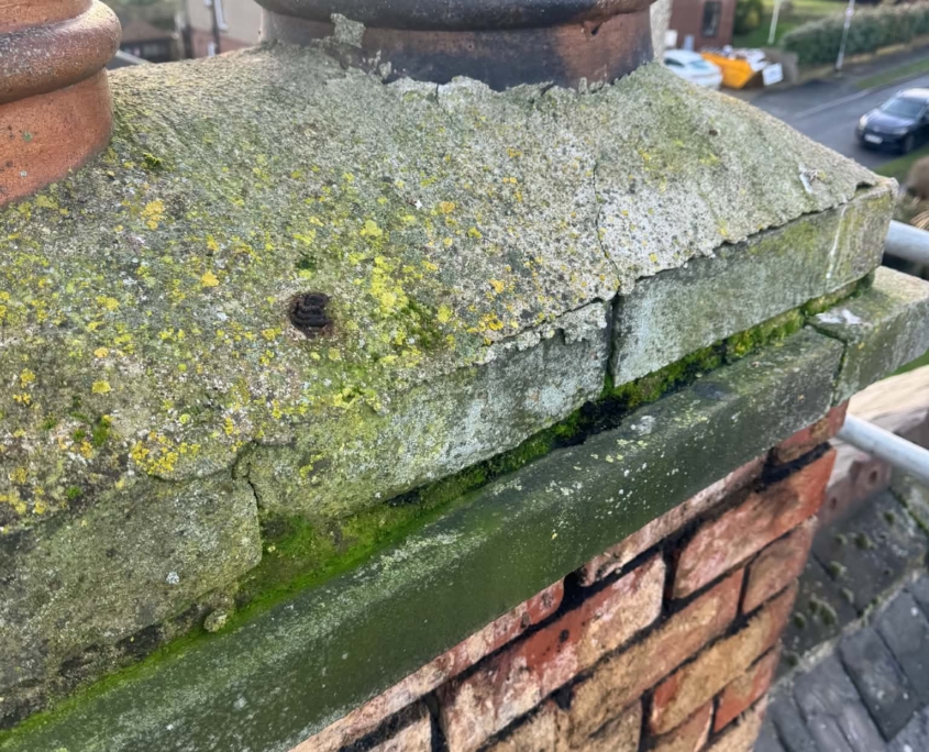 Chimney Pebble Dashing Job in West Yorkshire (8) Chimney Pebble Dashing Job in West Yorkshire (8)